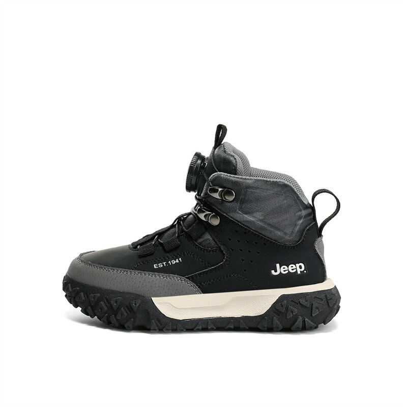 

Кроссовки Jeep Kids Lifestyle Shoes Kids High-top Gray, черный/серый