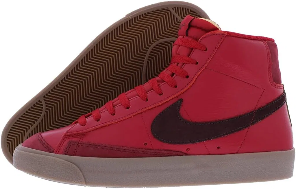 Кроссовки баскетбольные Nike Blazer Mid '77 VNTG, красные/бордовые