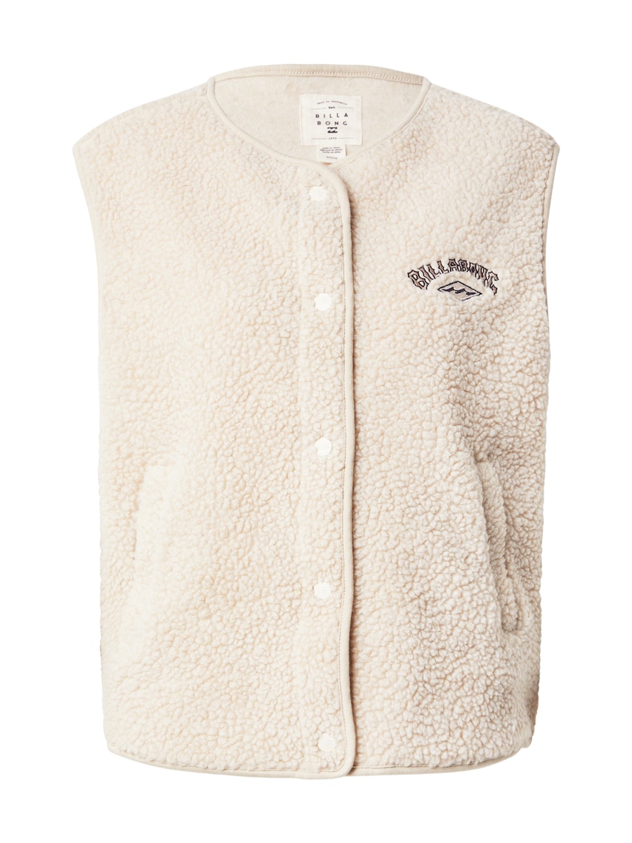 

Жилет BILLABONG Be Happy, светло-бежевый/темно-бежевый