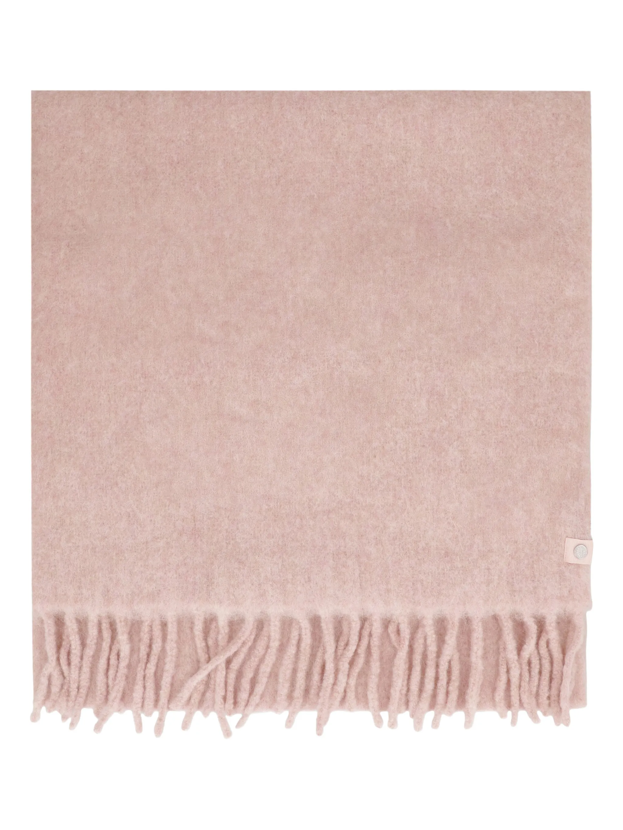 

Шарф с бахромой Canada Goose, розовый