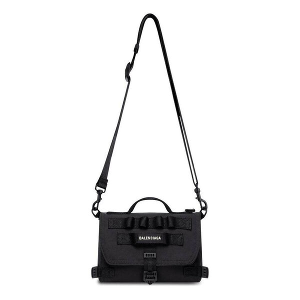 

Сумка army messenger bag 'black' Balenciaga, черный