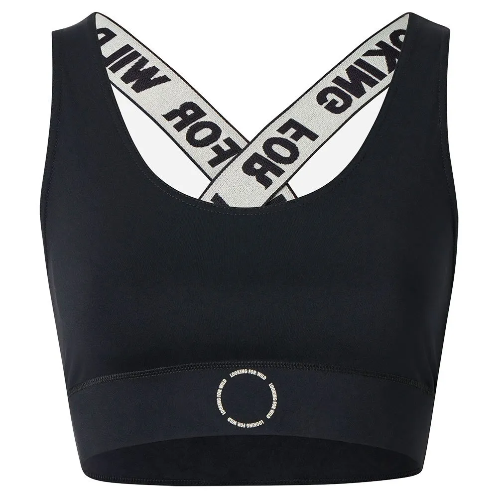 

Спортивный бюстгальтер Looking For Wild Bra Annita sports bra, черный
