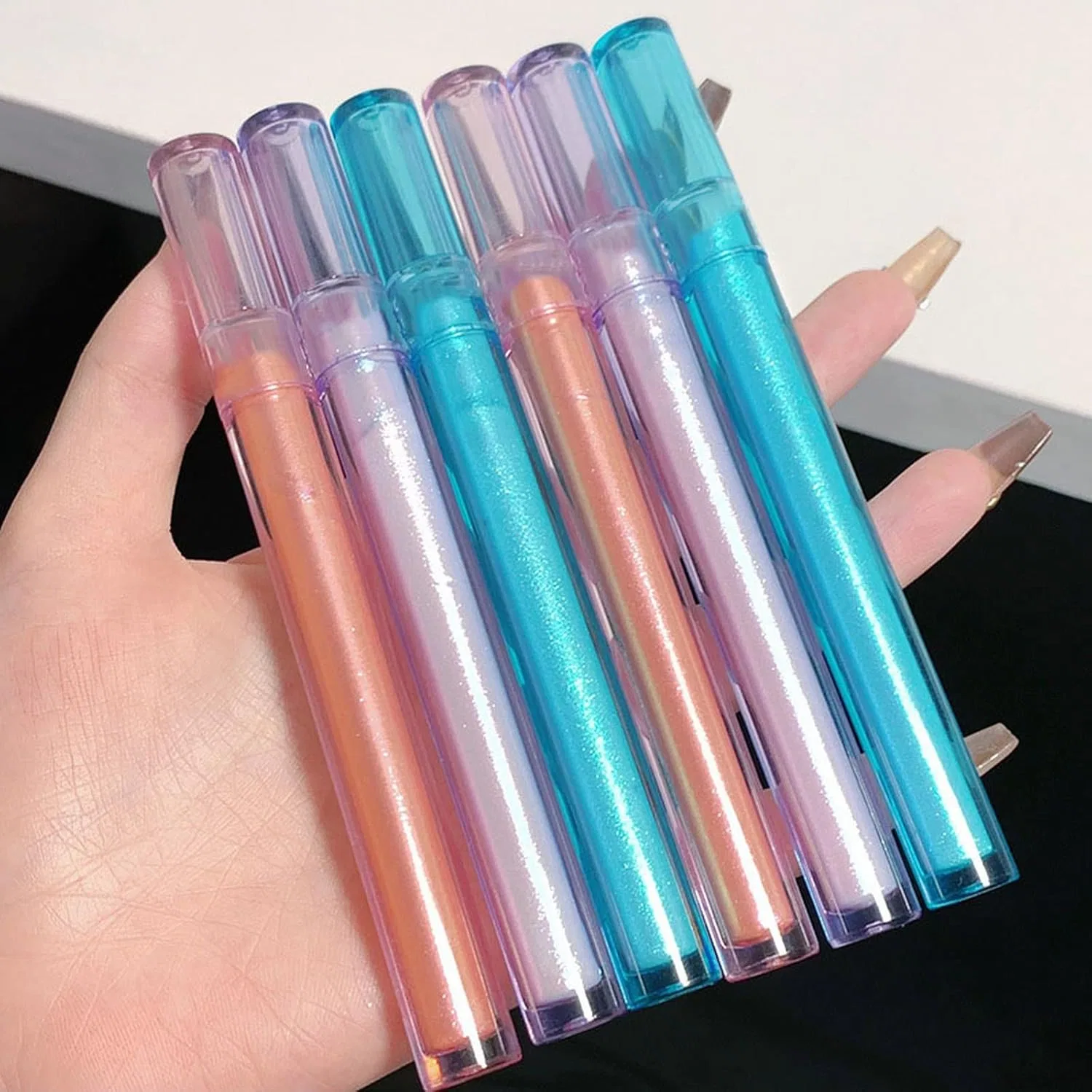 Тени для век жидкие Multi Chrome Glitter Sunset Idol Pack 4 мл — фото 2