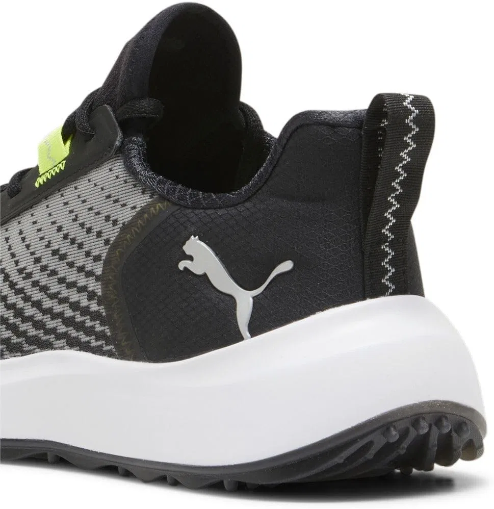 Мужские кроссовки для гольфа PUMA Fusion Crush Sport, Puma Black Electric Lime — фото 2