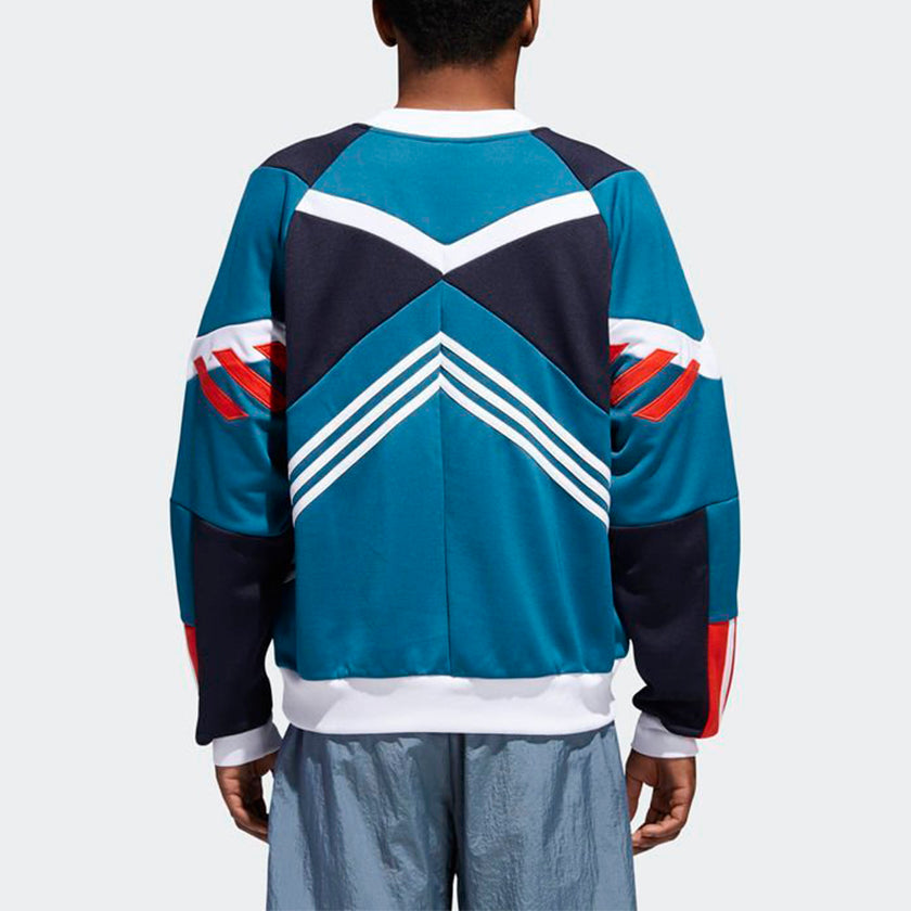 Худи adidas originals Logo Printing Contrasting Colors Sports Loose Round Neck CE4851 — фото 4