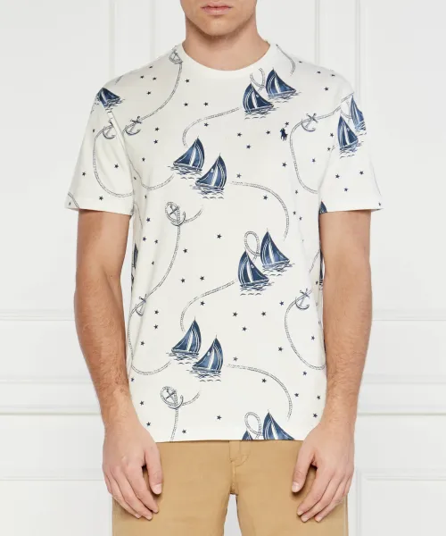 

Футболка Classic fit Polo Ralph Lauren, белый