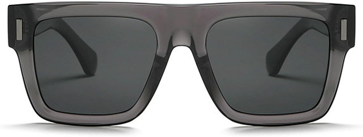 

Солнцезащитные очки COTIA с толстой квадратной оправой, поляризованные, для мужчин и женщин, массивные, с защитой от УФ-излучения UV400, модные, для вождения и повседневной носки, Grey