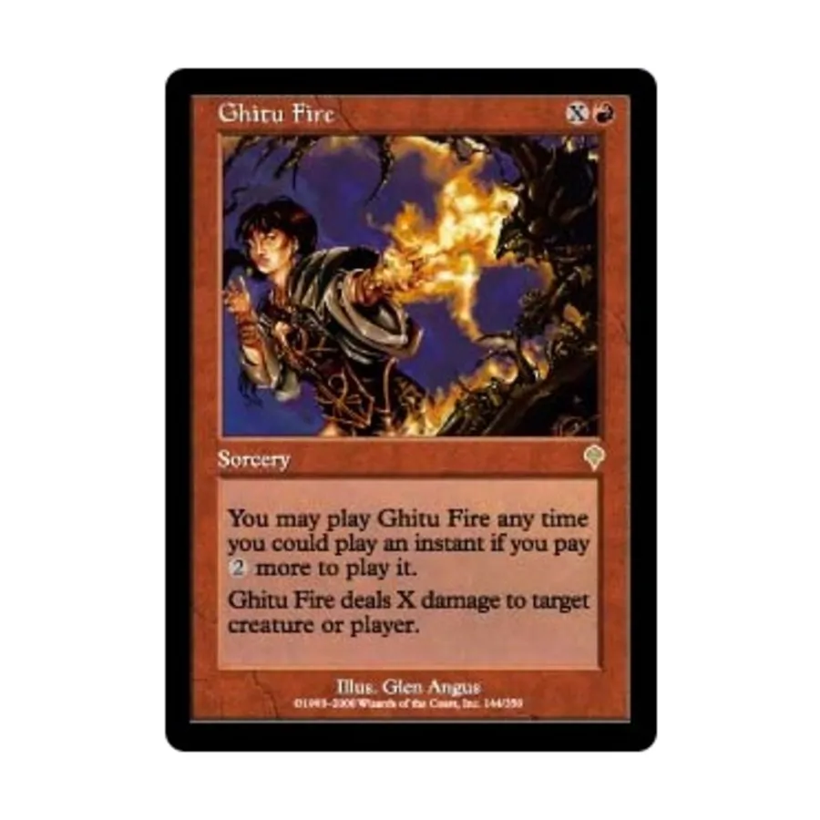 

CCG Гиту Огонь (клавиша R), MTG - Invasion