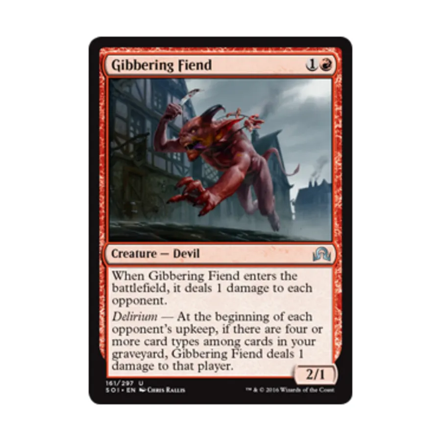 

CCG Бормочущий Дьявол (U), MTG - Shadows Over Innistrad
