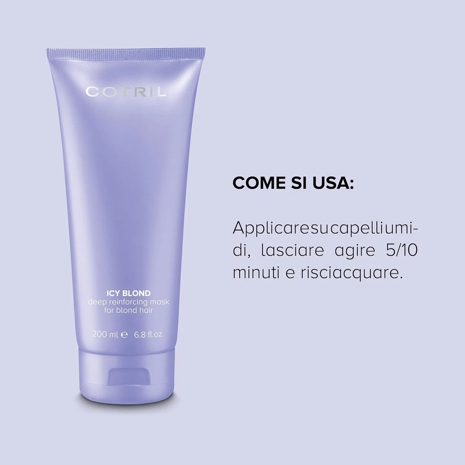 Маска для осветленных волос «Icy Blonde Deep Reinforcing Mask» от Cotril Cotril — фото 2