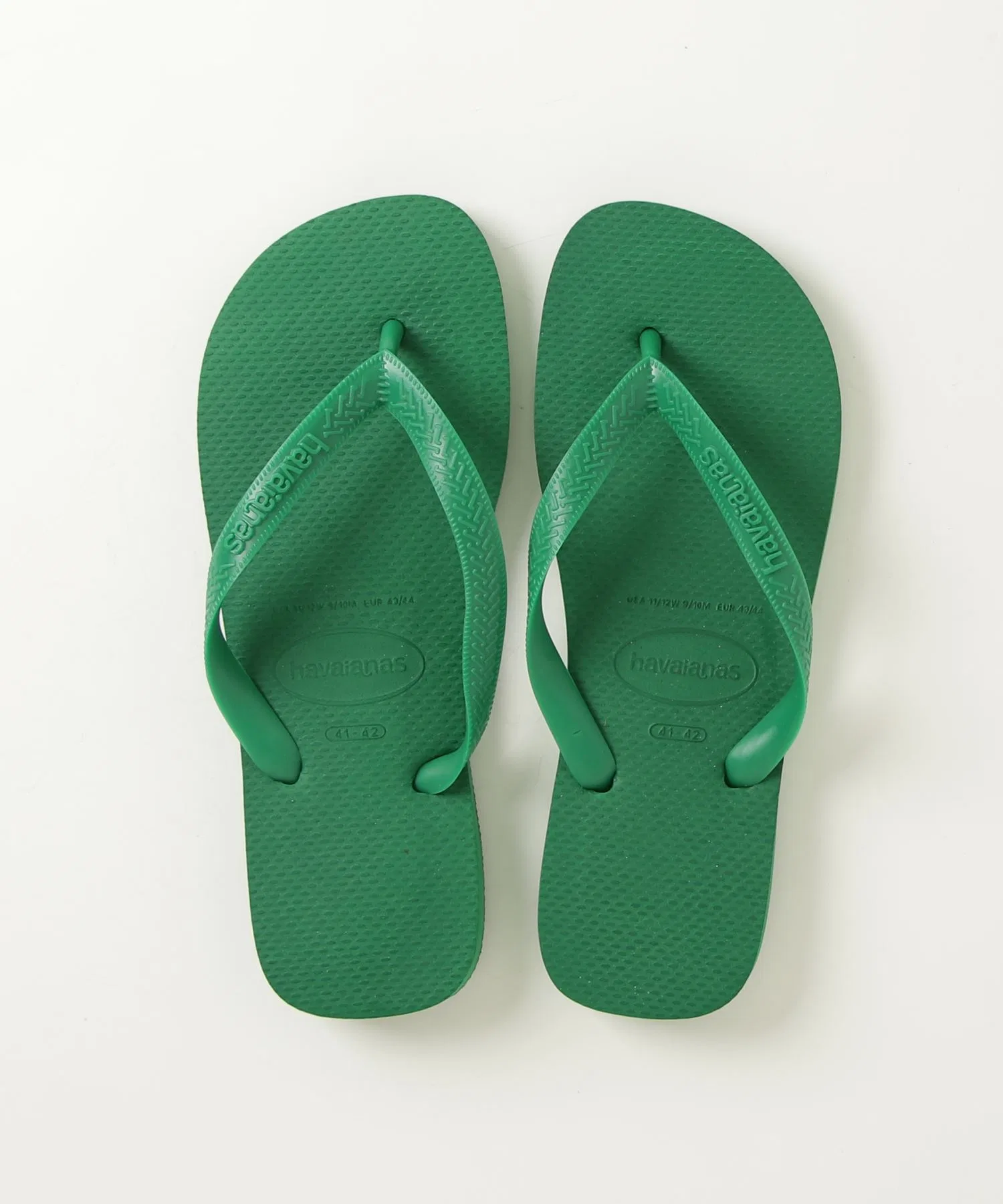 Мужские сандалии Havaianas Top зелёные — фото 4