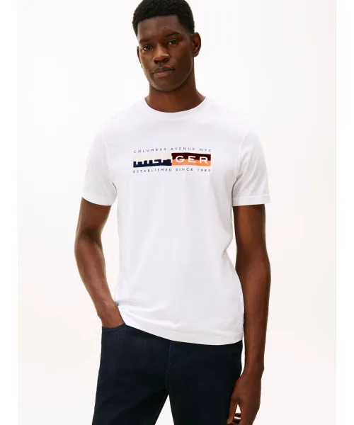 

Футболка Regular fit Tommy Hilfiger, белый