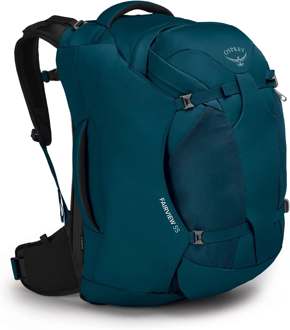 

Osprey Fairview 55L Женский туристический рюкзак - Ночной джунглевый синий