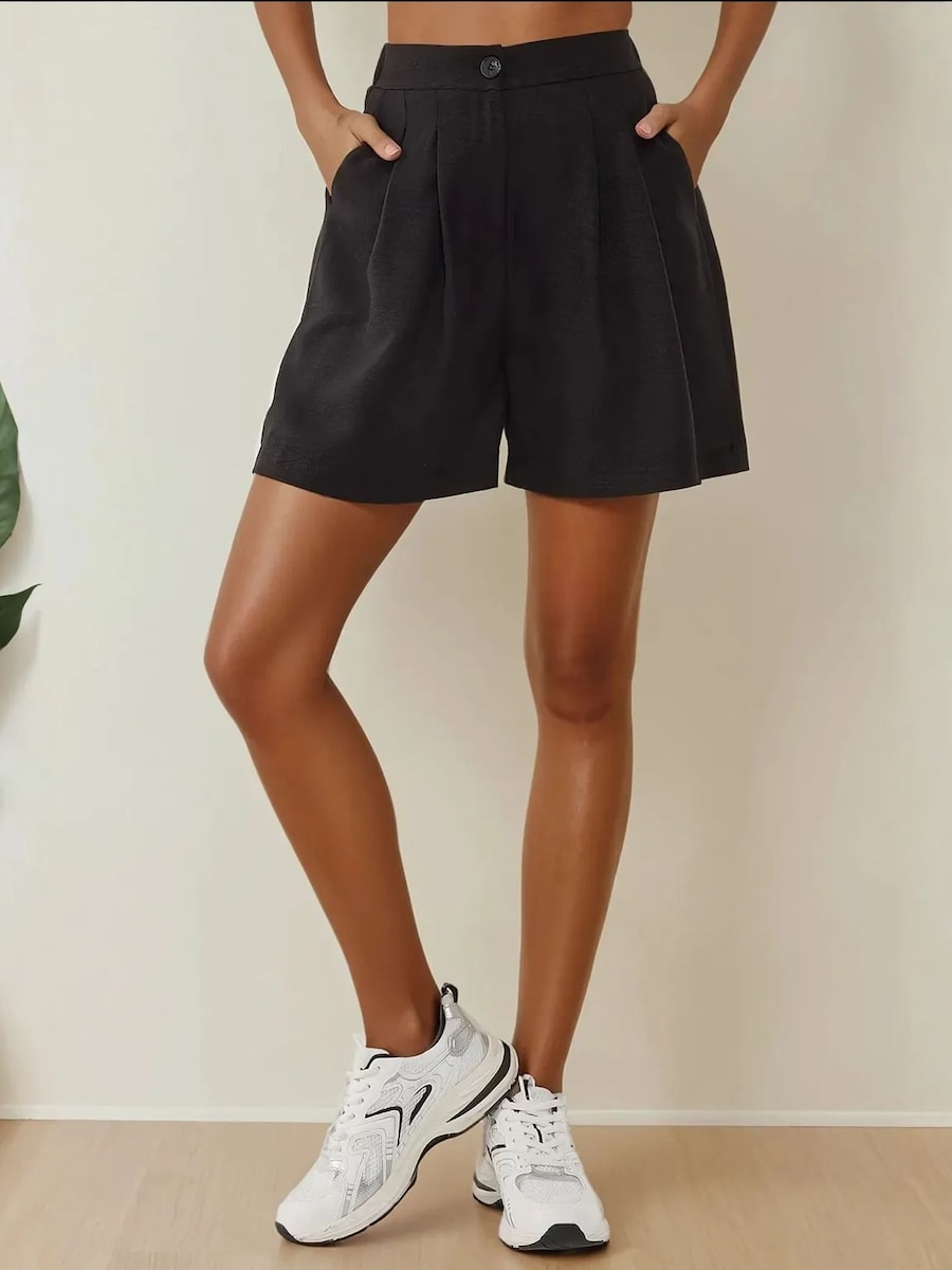 

Свободные брюки со складками спереди Hiccup, черный