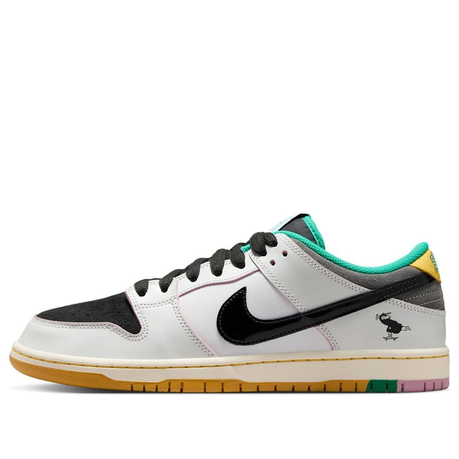 

Кроссовки Nike x CSEF SB Dunk Low 'White Black', белый