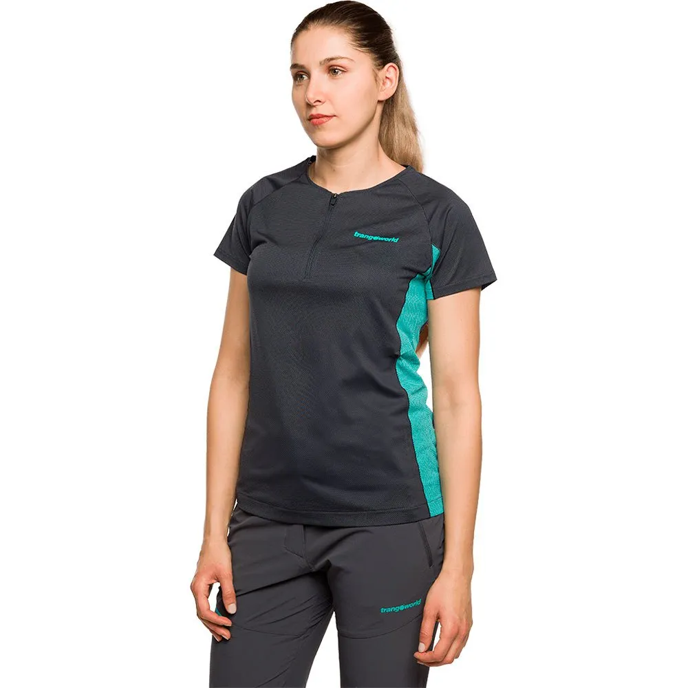 

Футболка Trangoworld Leit half zip, черный