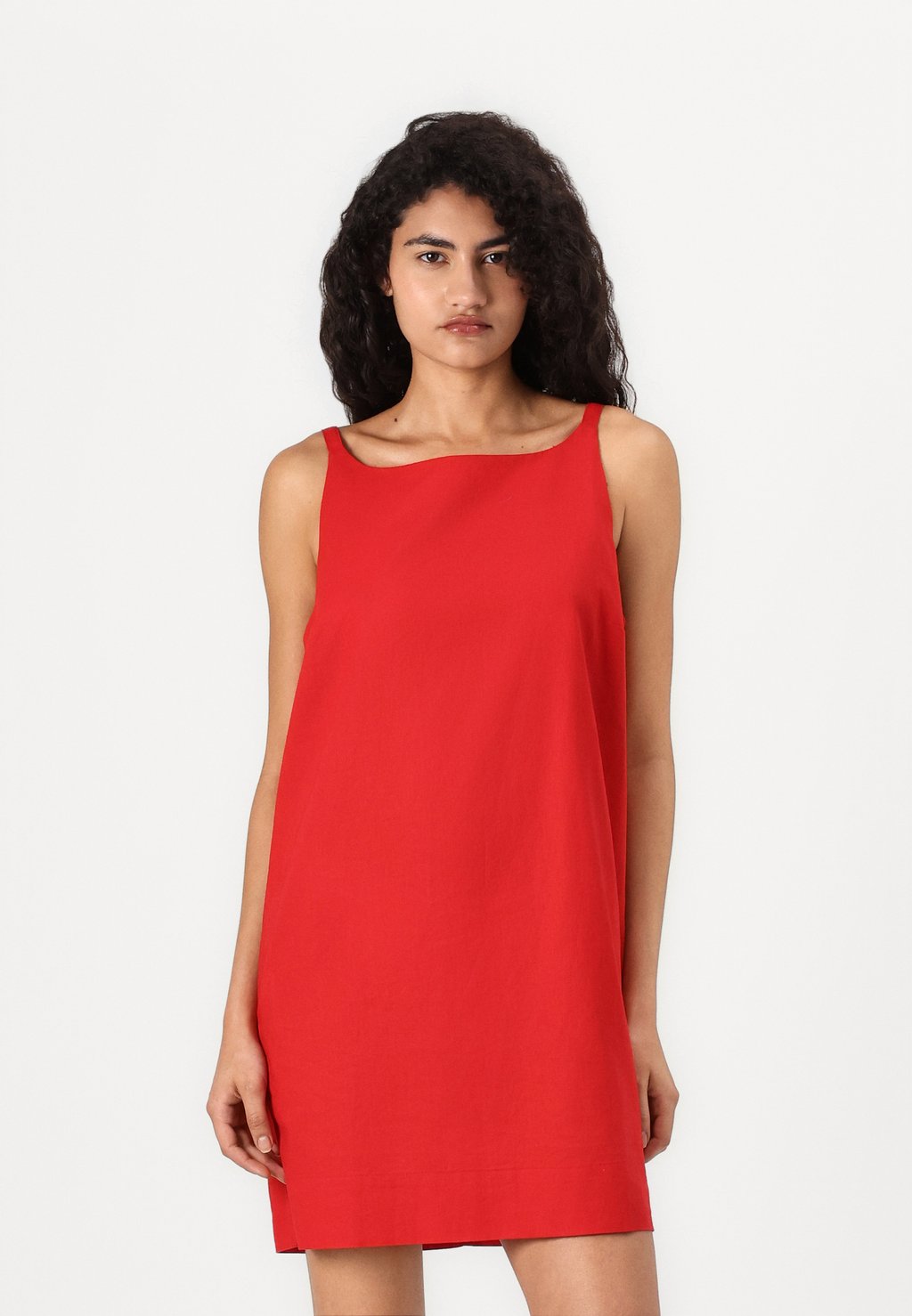 

Повседневное платье APRON NECK MINI FAST GAP, Tomato Sauce