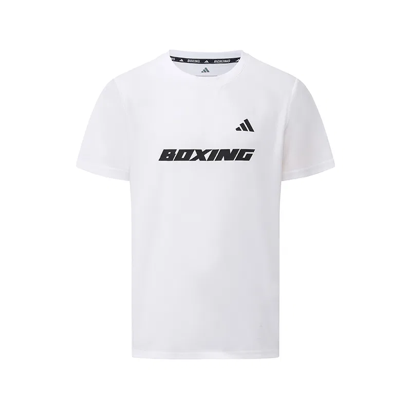 Детская быстросохнущая футболка Adidas белая