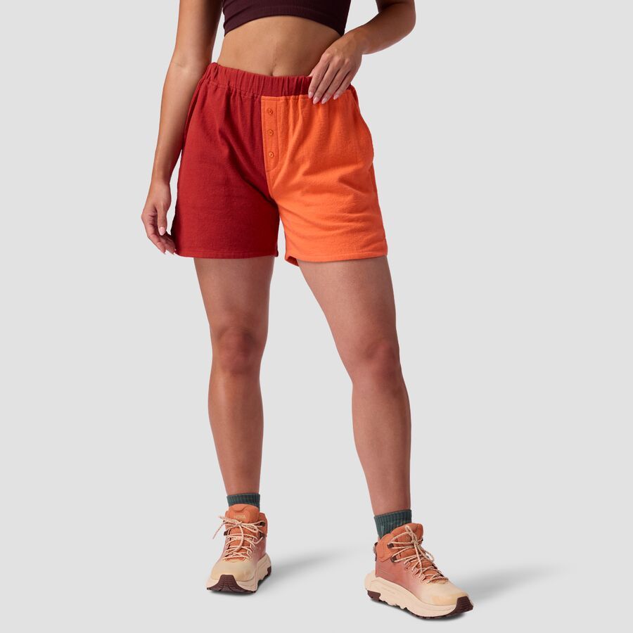 

Шорты Stoic Finnley Flannel Short Stoic, Tigerlily/Red Ochre