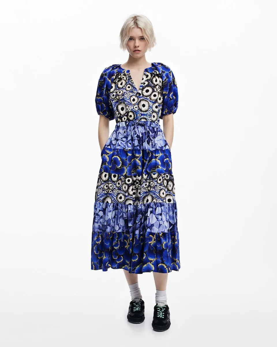 

Платье, созданное Кристианом Лакруа Desigual, синий