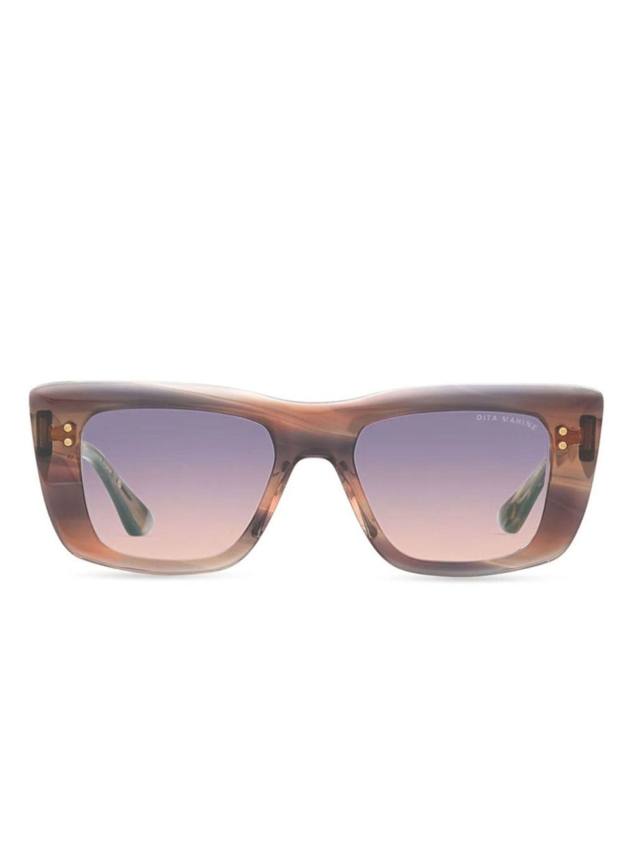

Dita Eyewear солнцезащитные очки Mahine El Mirage Swirl, коричневый