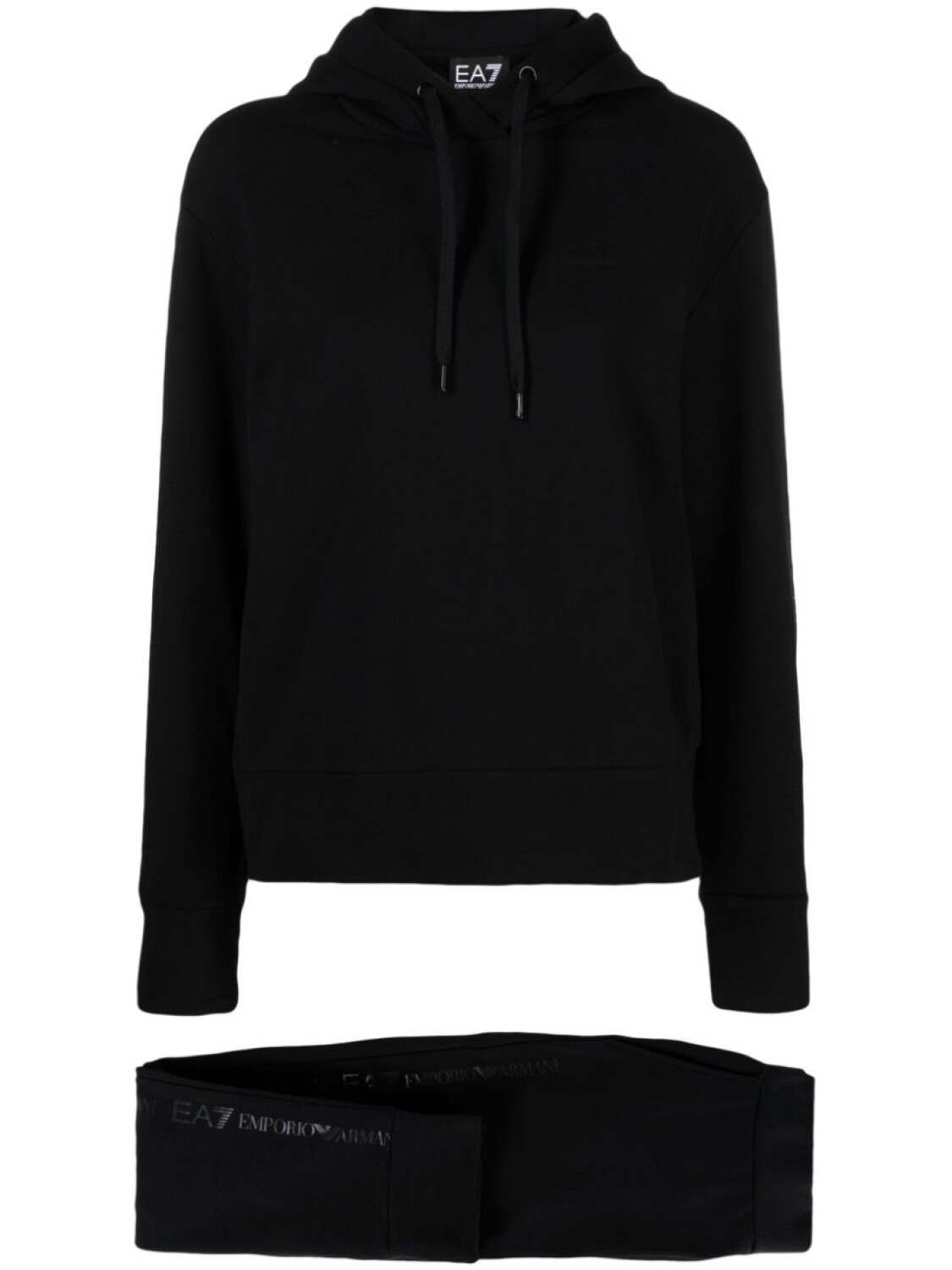 

Ea7 Emporio Armani спортивный костюм с логотипом, черный