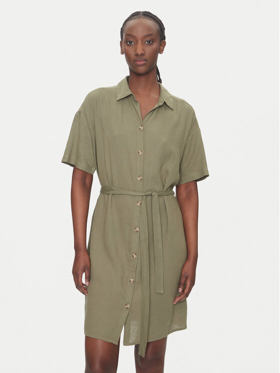 

Платье-Рубашка свободного кроя Thea 10333791 Vero Moda, зеленый