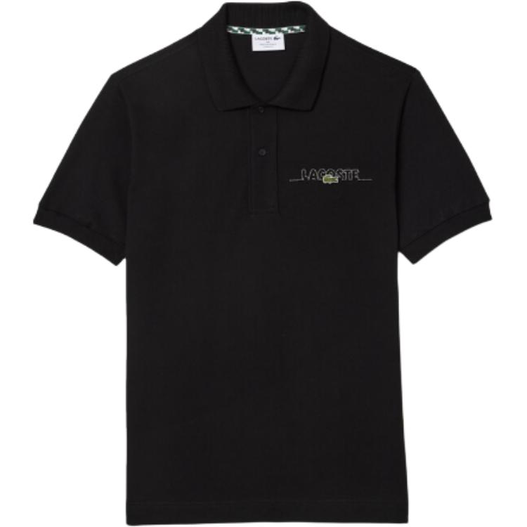 

Оригинальная поло LACOSTE, черный