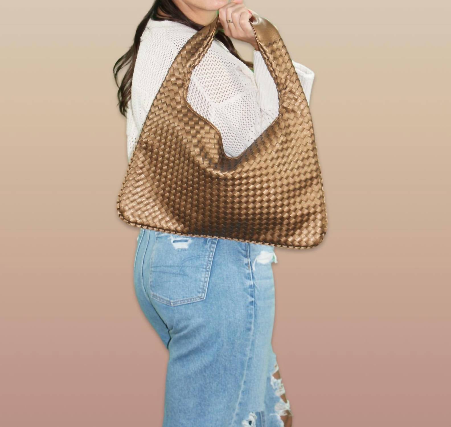 

Donna Woven In Bronze Lemonbella