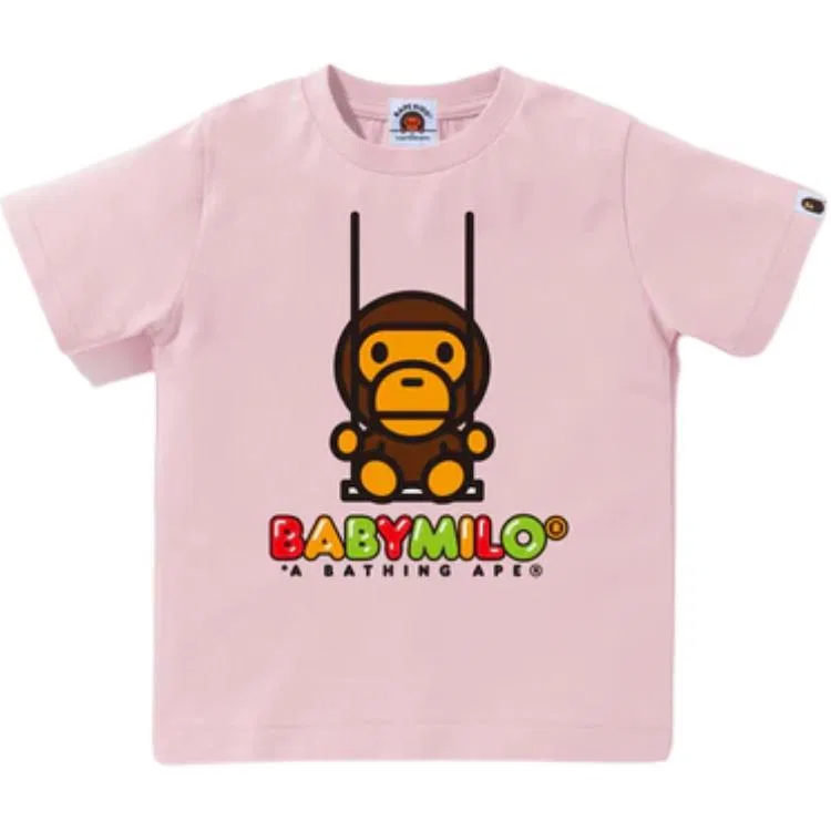 Детская футболка с круглым вырезом A BATHING APE, Yellow — фото 3