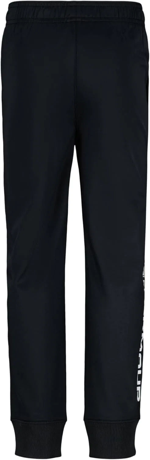 Детские спортивные штаны Under Armour Brawler Warm-up, быстросохнущие и влагоотводящие, свободного кроя, Black Jogger — фото 3