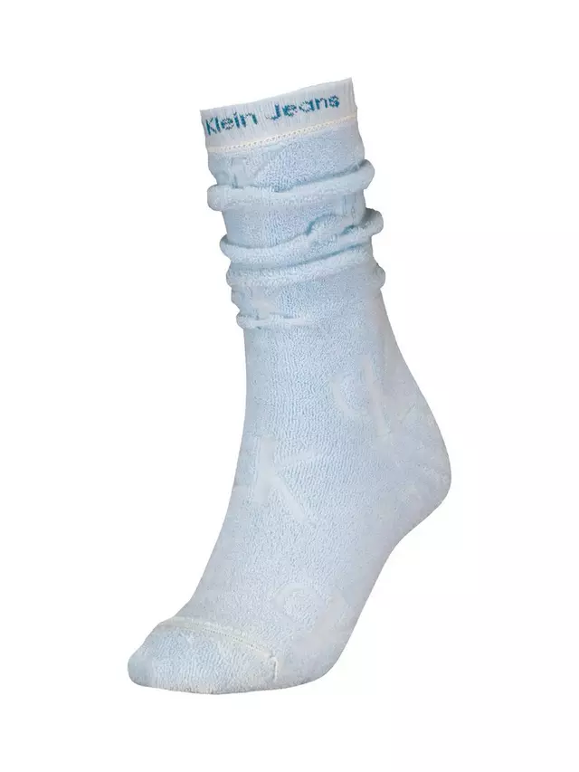 

Носки Calvin Klein Logo Slouch, цвет light/blue