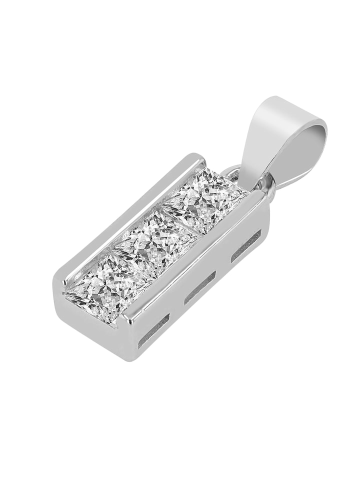 

Adeliás Женский кулон из серебра 925 пробы с кубическим цирконием в серебряной оправе