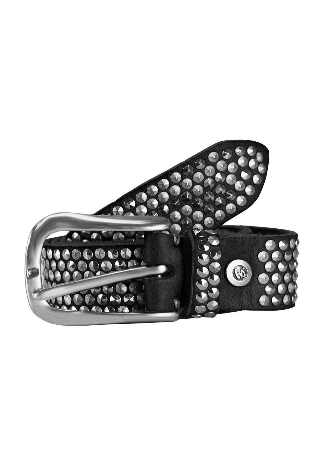 

Кожаный ремень с заклепками B.BELT, черный