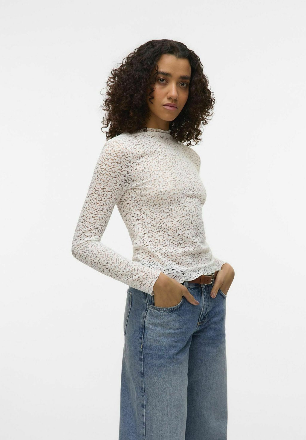 

Блуза VMGINA Vero Moda, белый