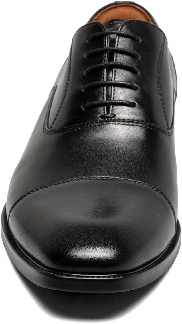 Мужские оксфорды Florsheim Sorano Lux Cap Toe Bal, Black — фото 2