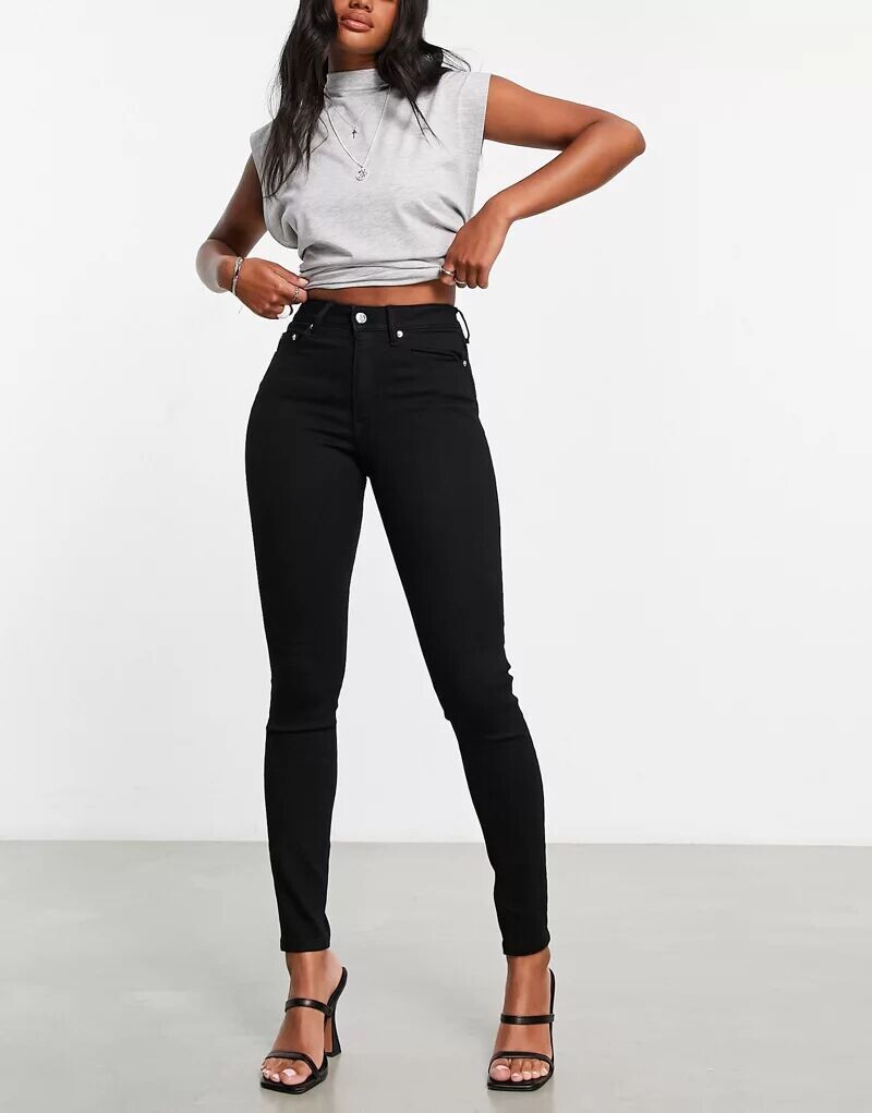 

Черные джинсы скинни ASOS
