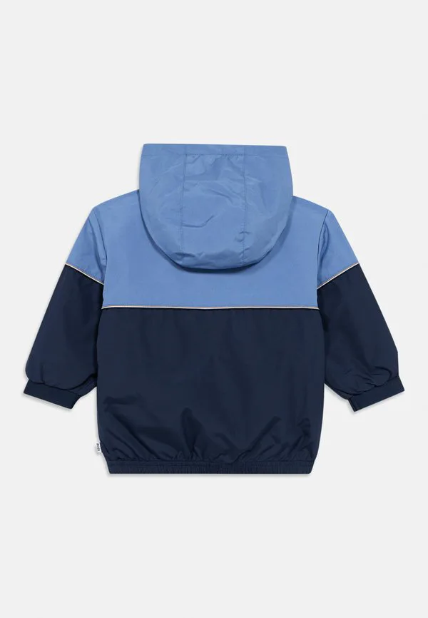 Детская куртка унисекс с капюшоном для малышей и детей постарше. Boss Kidswear, Navy — фото 2