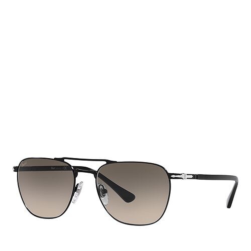 

Солнцезащитные очки-пилоты, 55 мм Persol, цвет Black