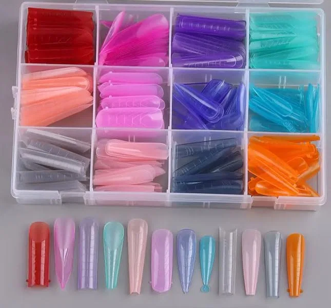 Набор акригеля PolyGel с высокой вязкостью A4N Aktive4Nails, Acrylic Gel Dual Tips Box Of 288