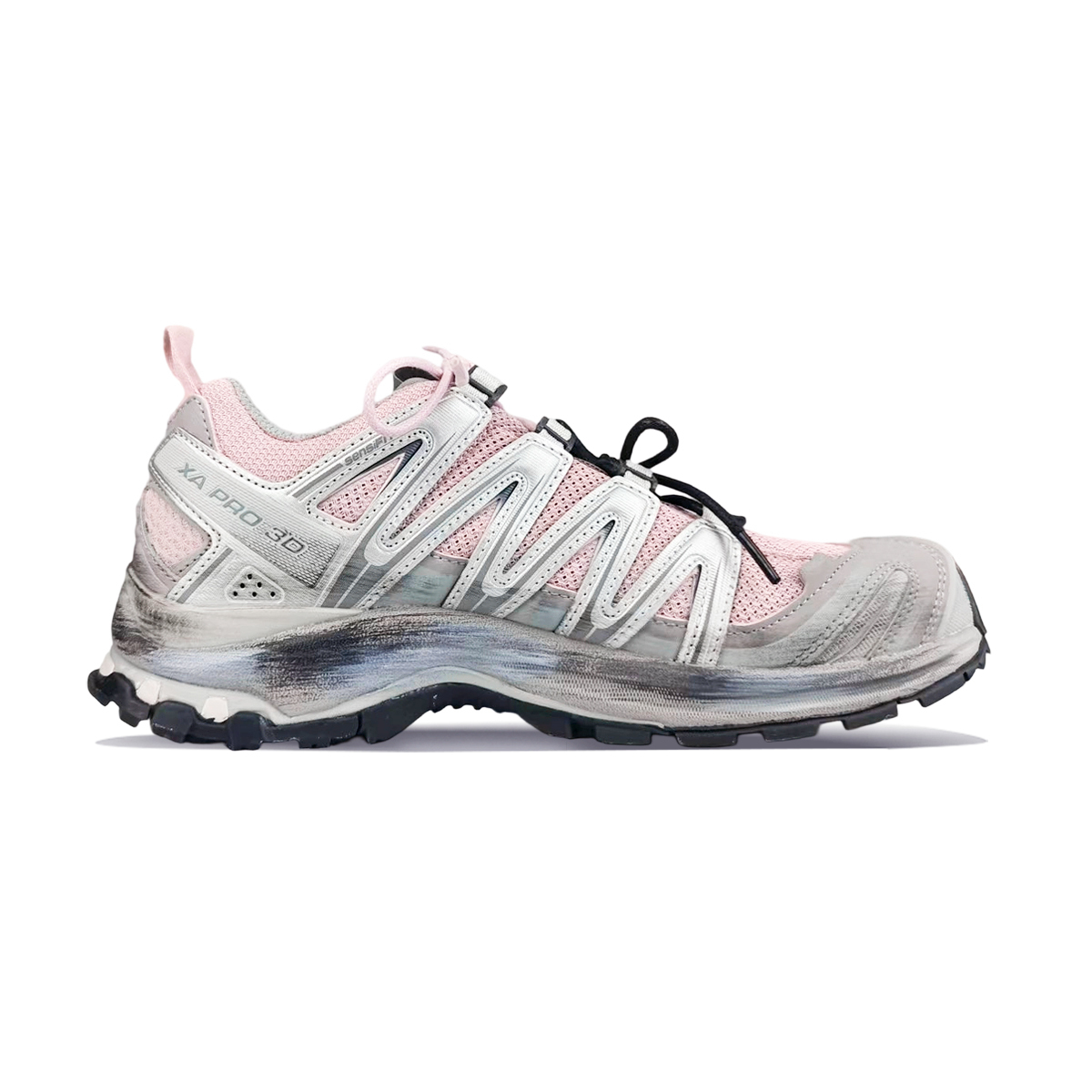 Кроссовки для бега XA PRO 3D Cushioning Support Low top Unisex Silver Pink SALOMON, розовый — фото 4