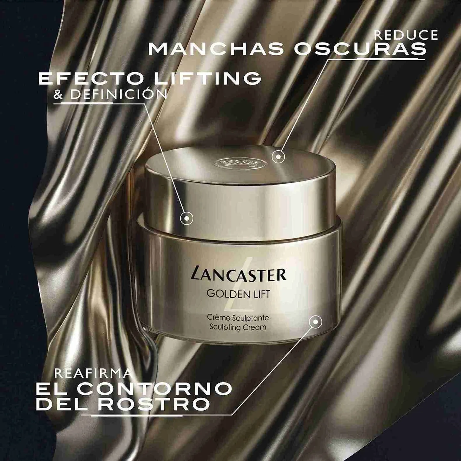 Сыворотка Lancaster — Golden Lift Sculpting Cream, 50 мл — фото 4