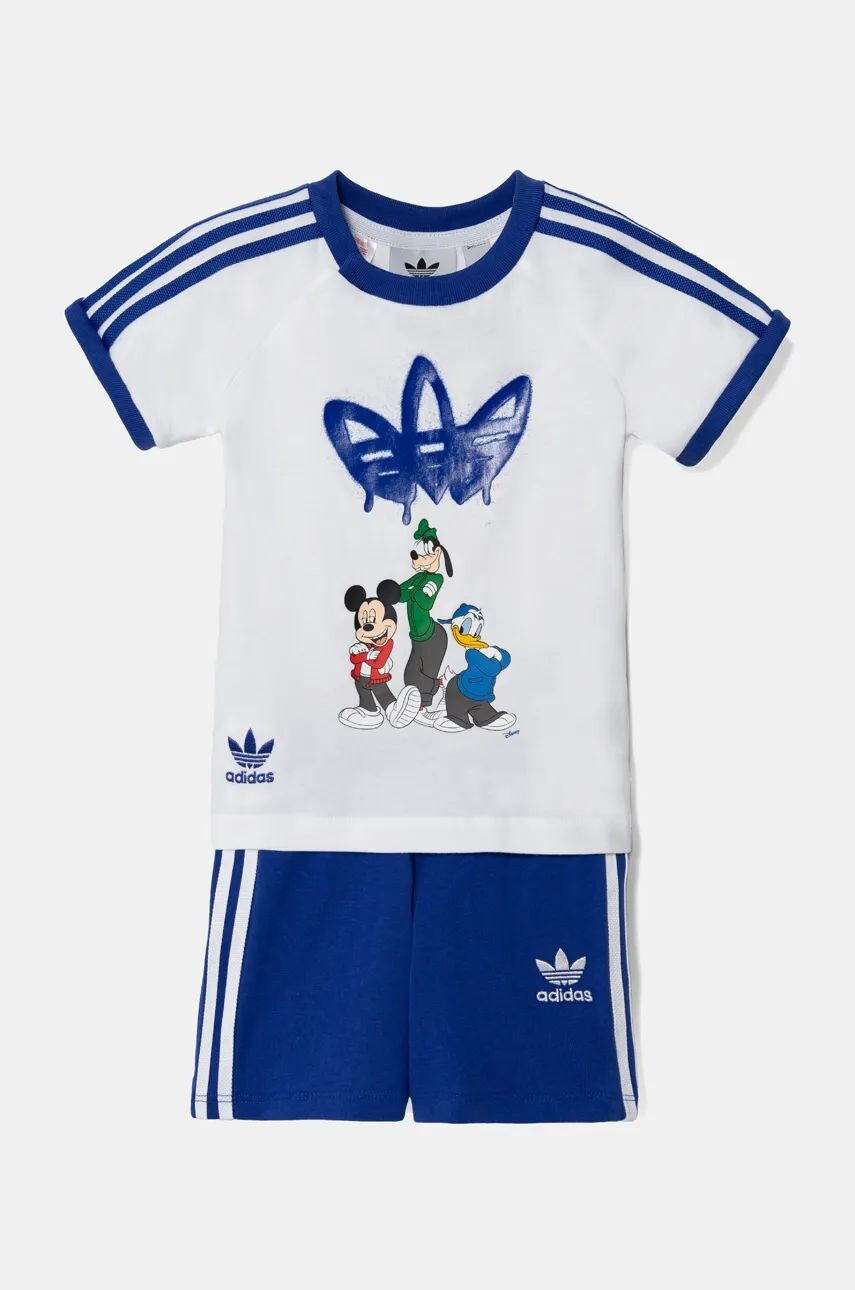 

Детский шерстяной комплект adidas Originals для Disney, синий