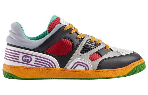Кроссовки basket sneaker 'black demetra' Gucci, черный — фото 3