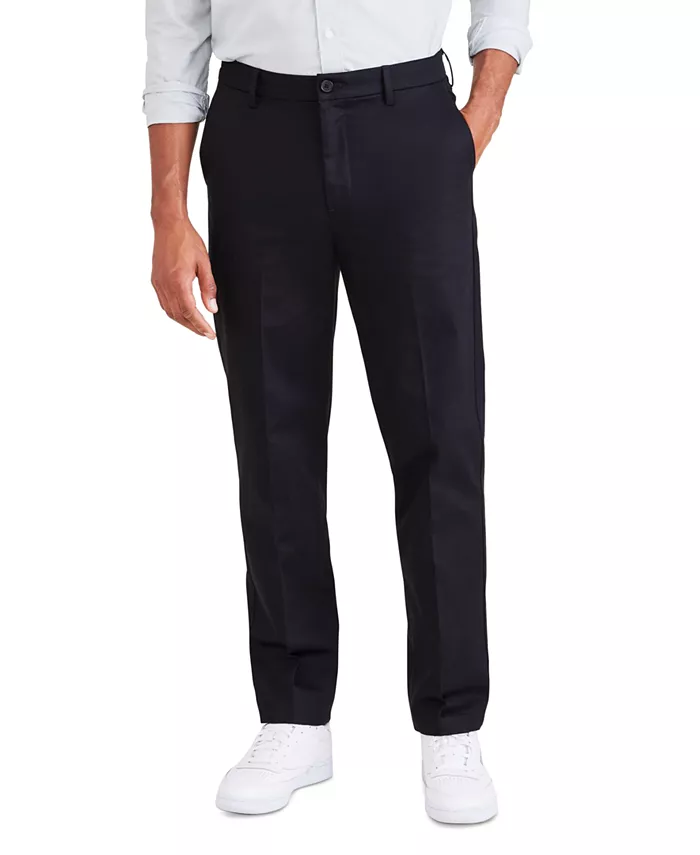 

Мужские классические брюки прямого кроя Signature Straight Fit Iron Free Khaki со средством Stain Defender Dockers, черный
