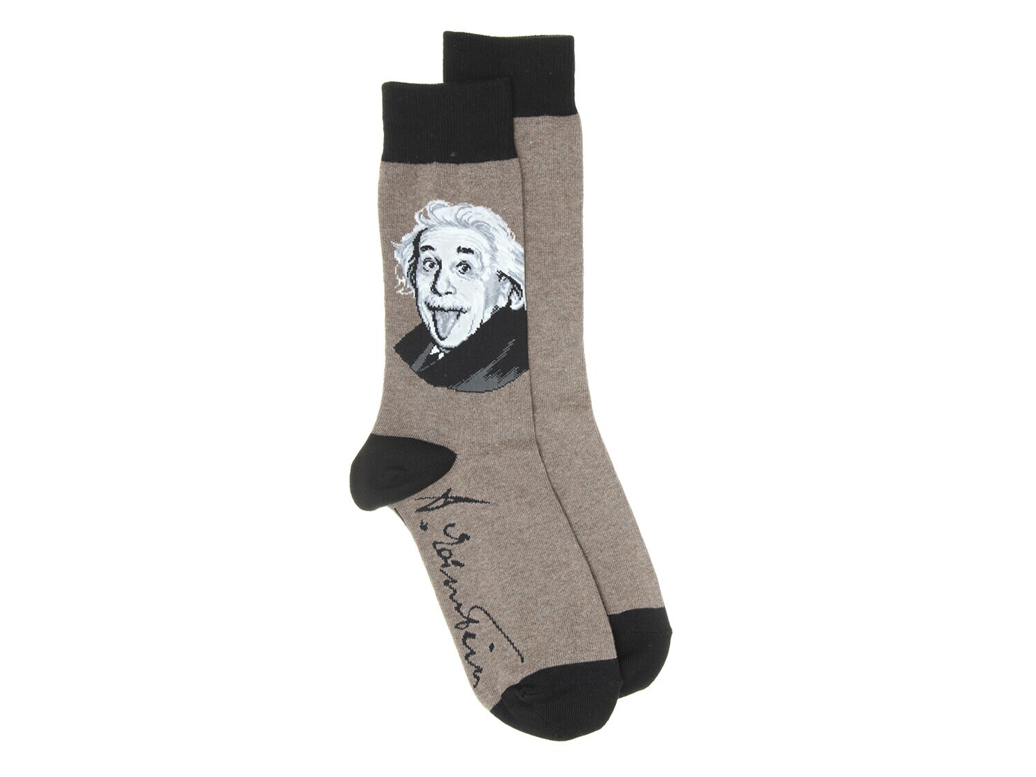 

Носки мужские Socksmith Einstein Crew, черный / темно-серый