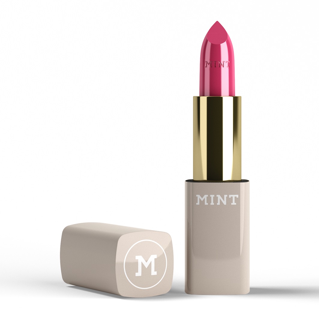 

Помада для губ mint lippenstift nude apricot Mint By Dr Mintcheva, think pink, вес 3.32 гр.