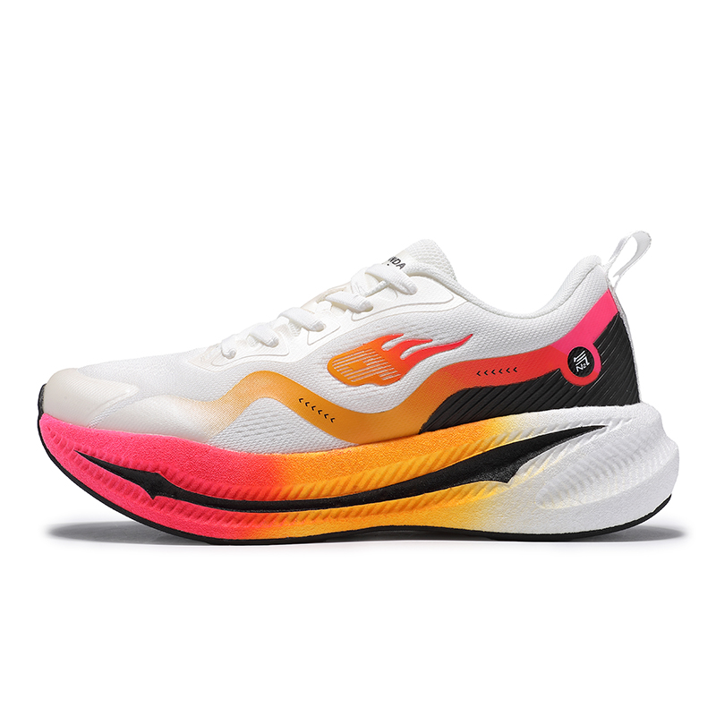 

Keep Beat Антискользящие износостойкие низкие спортивные кроссовки для бега унисекс зеленый оранжевый цвет - белый оранжевый, цвет White Orange