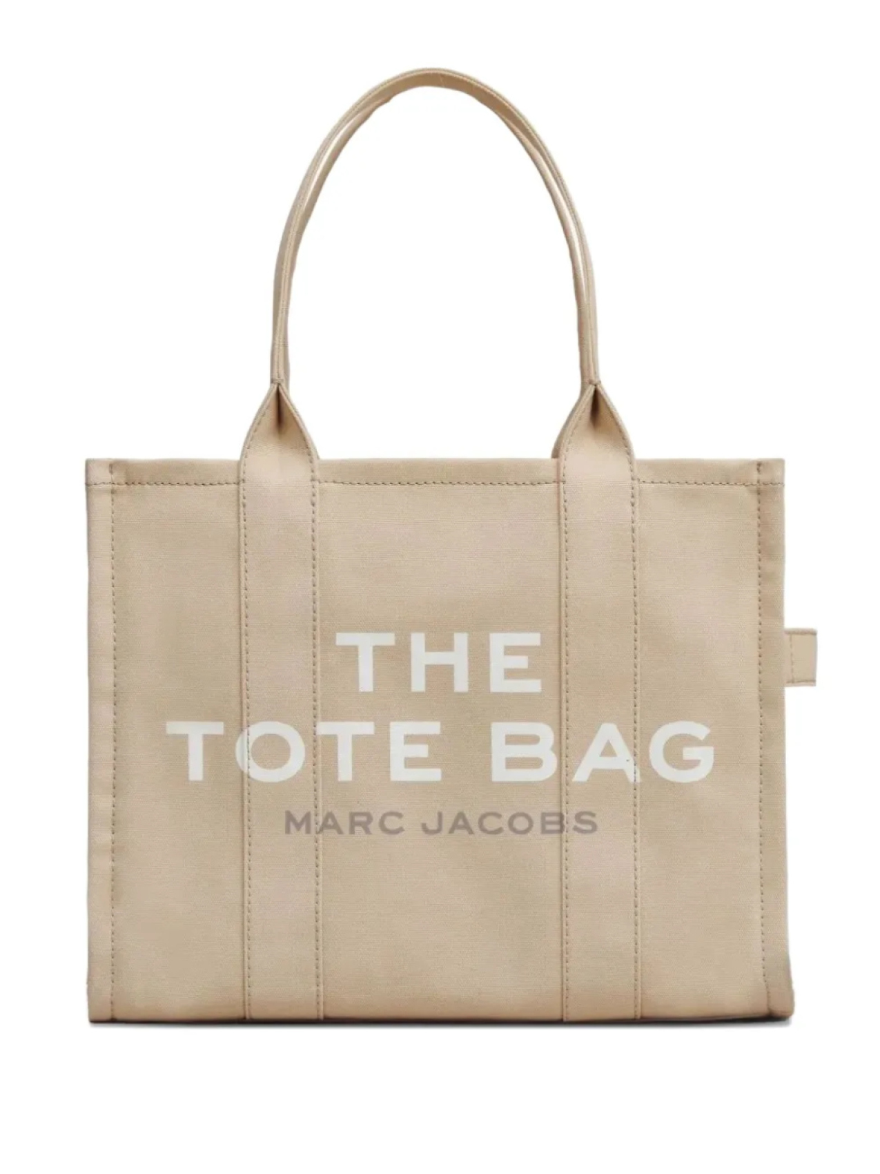 

Сумка-тоут Marc Jacobs The Canvas Medium с логотипом и пластинкой, нейтральный