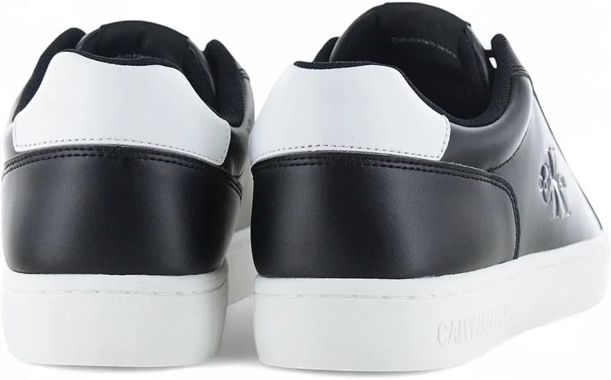 Мужские кроссовки Calvin Klein Cupsole Classic Mono Leather, Black Bright White
